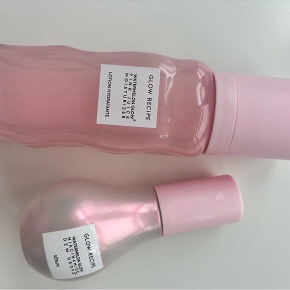 Glow Recipe Pink Watermelon Glow Duo - Soft Pink Bottles set 50 ml and 40 ml - Picture 3 of 4